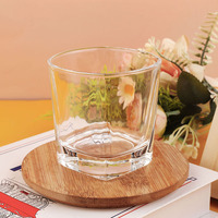 Verre clair simple jus de maison boisson froide verre bar commercial verre à whisky