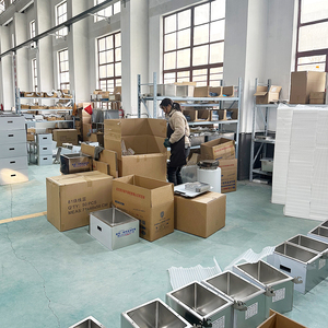 หม้อ<span class=keywords><strong>ทอด</strong></span>ไฟฟ้า New Hansu รุ่น Deep Fryer วัสดุชั้นในทำจากเหล็ก 304 พร้อมลวดลาย  ควบคุมอุณหภูมิได้สองระดับ  แบบหม้อเดียว ประหยัดน้ำมัน สำหรับใช้ในครัวเรือน - Product Image 5