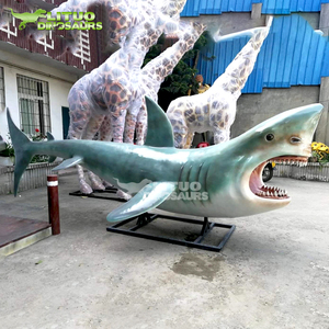 Big Size Fiberglass <strong>Shark</strong> Animal <strong>Sculpture</strong> Marine Life Exhibition - Product Image 3