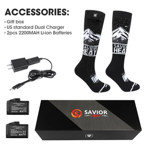 Calcetines Térmicos Eléctricos Recargables de 7.4V para Invierno, Senderismo y Esquí, con Batería, Lote en Existencia - Product Image 6