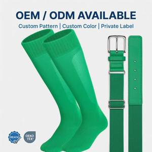 Ensemble <span class=keywords><strong>Ceinture</strong></span> et Chaussettes de Baseball OEM – Vente Directe Usine – <span class=keywords><strong>Ceinture</strong></span> Élastique Personnalisable avec Chaussettes en Maille pour Entraînement de Baseball et Softball - Product Image 1