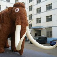 Nuevo diseño personalizado gigante volar Animal publicidad personalizada elefante inflable MODELO DE Animal inflable grande
