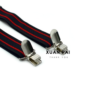 Vintage rayé série 2.5cm sangle Clip universel <span class=keywords><strong>porte</strong></span>-jarretelles pour garçons et filles taille personnalisée pour automne hiver bébé pantalon - Product Image 5