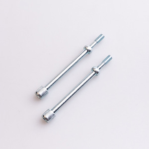 GDTYF Barrel Hardware <b>Clamp</b> M3x25 Carbon Steel Blue White Zinc Plating For Computer Chassis Assembly - Product Image 2