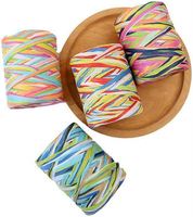 Boîte de cadeau de Noël pour bricolage emballage de rouleaux de ficelle de ruban de papier raphia pour décorations et emballage