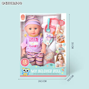 Personalizado 14 pulgadas de cuerpo completo de silicona <span class=keywords><strong>Reborn</strong></span> bebé al por mayor muñecas juguetes baratos con biberón de juguete <span class=keywords><strong>para</strong></span> bebé con 12 sonidos - Product Image 6