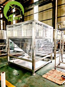 अनुकूलित खाद्य ग्रेड स्टेनलेस स्टील मक्का अनाज कॉफी गेहूं पाउडर भंडारण टैंक सिलो - Product Image 6