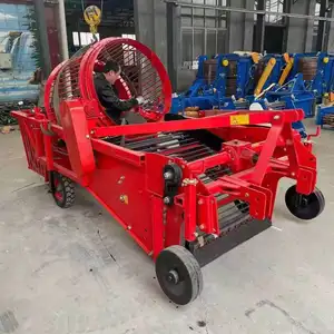 Hydraulic residual film recovery machine corn stubble reclaimer Tractor-mounted mulch film recovery machine
