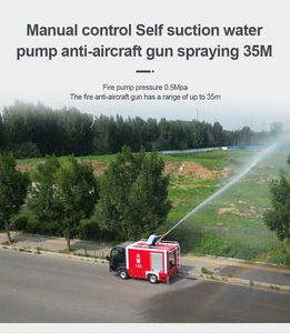 Camion de pompiers électrique à quatre roues BY-XF15, mini-camion citerne à eau multifonctionnel - Product Image 5