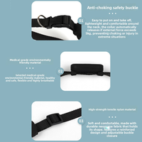 Traceur intelligent pour animaux de compagnie certifié MFi, compatible avec Apple Find My, sans frais mensuels, localisateur GPS à autonomie d'un an, collier pour chat et chien