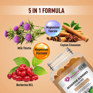 Gomitas de Berberina Orgánica de Buena Calidad para la Protección Digestiva, Extracto de Hierbas, Gomitas Mixtas para el Sistema Inmunológico - Product Image 6