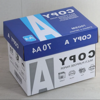 Papier de Copie et d'Impression A4 Blanc Éclatant 70GSM 75GSM 80GSM pour Bureau, Vente en Gros