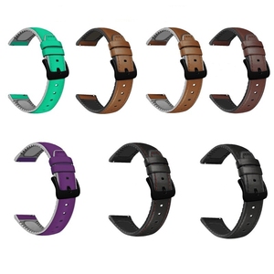 Correa de cuero para Samsung Galaxy Watch 46mm 22mm Correa de reloj Correa <span class=keywords><strong>Amazfit</strong></span> <span class=keywords><strong>Gtr</strong></span> 47mm 47 Huawei Watch Gt Correa - Product Image 3