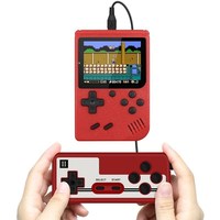 Konsol Game genggam Mini 400 inci, konsol Game genggam, layar 2.4 inci, perangkat Game portabel, Konsol permainan saku Sup