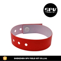 Bracelet médical en PVC RFID NFC réglable Bracelet en papier Bracelet d'hôpital jetable