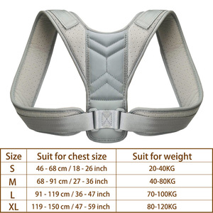 Ceinture de correction de posture et de position assise Menics OEM/ODM pour hommes et femmes, en matériau respirant universel et réglable - Product Image 2