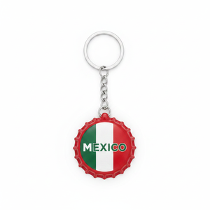 Mexique Bière Bouchon Porte-clés Logo Personnalisé 4 "Silicone Souple PVC Métal 300PCS 25DZ/CS PVC Porte-clés Numéro de Modèle Pvc Porte-clés" - Product Image 2