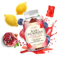 Gummies NAD+ Resvératrol Plus, Nicotinamide Adénine, Vitamine D3 K2, Dinucléotide, Complément anti-âge, Soins de la peau, Gummies NAD