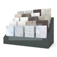 Présentoirs de carrelage céramique sur mesure pour bureau, supports d'échantillons de pierre et quartz, présentoirs de sol en bois pour salle d'exposition