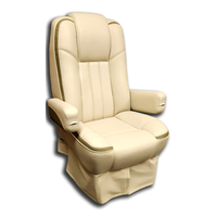 Chauffeur-passager RV Captain Chair avec ceinture intégrée