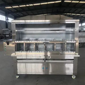 Oferta Especial: Parrilla de Gas Grande RUIYA RYB-1.5 para Churrascos Brasileños, 220V, Nueva, Automática, para <span class=keywords><strong>Rodizio</strong></span> - Product Image 2