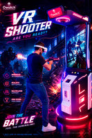 Máquina de Juego de Realidad Virtual con Alto Retorno de la Inversión, Experiencia Inmersiva, Juego de Disparos FPS, Simulador de Caza con Movimiento para Centros Comerciales y FEC