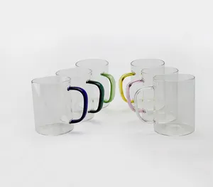 Wärme übertragung Milchglas Kaffeetasse DIY Sublimation 1,5 Unzen Schnaps glas kleine benutzer definierte nach Hause Weißwein glas Werbe geschenke