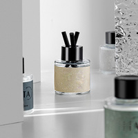 Flacon diffuseur de parfum pour voiture, vide, rond, de luxe, pour aromathérapie, 50 ml, 100 ml, 150 ml