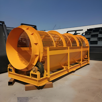 Rotierendes Siebtrommel-Vibrationssieb aus Kohlenstoffstahl mit Hoher Effizienz und Zwei Vibrationsmotoren für Erzaufbereitung