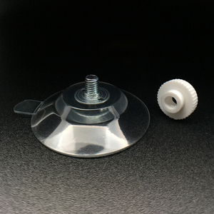 Transparent Suction Cup with Screws <b>Plastic</b> Suction Pads Clear PVC Sucker Pads with M4 M5 M6 Screw Nut - Product Image 4