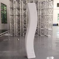 Funda para Truss de Color Blanco y Negro, Cubierta para Truss, Calcetín para Truss con Tela Elástica para Truss de Aluminio