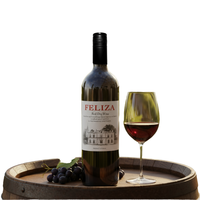 Feliza - Vino Tinto Seco |   Garnacha y Tempranillo 11% ABV 750ml |   De Castilla La Mancha, España