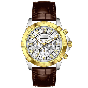 Reloj <span class=keywords><strong>de</strong></span> Hombre Cronógrafo <span class=keywords><strong>de</strong></span> Cuarzo <span class=keywords><strong>de</strong></span> Dos Tonos <span class=keywords><strong>de</strong></span> Diseñador <span class=keywords><strong>de</strong></span> Marca Famosa Personalizado con Diamantes, Caja y Correa Completas <span class=keywords><strong>de</strong></span> Acero Inoxidable 316L 53002M - Product Image 2