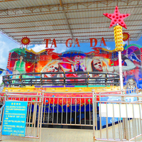 Manèges de Parc d'Attractions Chine : Manège Tagada Disco sur Remorque