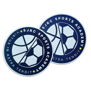 Impression par transfert thermique <span class=keywords><strong>sur</strong></span> daim personnalisée pour divers clubs sportifs, <span class=keywords><strong>tissu</strong></span> Tatami 3D, patch en silicone pour le bas - Product Image 1