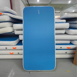 Tapis de yoga gonflable personnalisé de 10 cm et 20 cm, Airtrack de haute qualité, vente en gros, piste de gymnastique de niveau commercial - Product Image 6