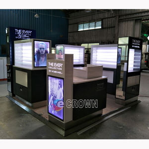 Counter4 Sided Pegboard Display Kiosk Hanging <strong>Keyshop</strong> Key Chain Keychain Display Cabinet With Hooks OEM - Product Image 6