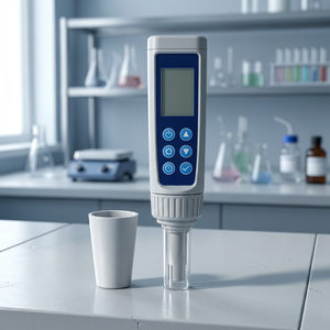 ชุดทดสอบคุณภาพน้ำ 5 in 1 ระดับมืออาชีพ สำหรับน้ำดื่ม วัดค่า EC TDS PH อุณหภูมิ และความเค็ม - Product Image 3