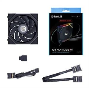 <span class=keywords><strong>Ventilateur</strong></span> <span class=keywords><strong>PC</strong></span> <span class=keywords><strong>Lian</strong></span> <span class=keywords><strong>Li</strong></span> UNI FAN TL120-3 haute performance blanc/noir avec éclairage RGB pour dissipation thermique - Product Image 6