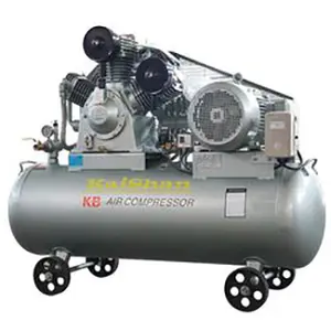 Good Performance 30bar 1.2m/min portable belt driven high pressure piston air compressor price for bottle blower