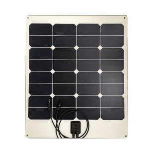 Panneau solaire monocristallin semi-flexible adhésif personnalisé <span class=keywords><strong>50W</strong></span>, efficacité 20,2%, garantie 5 ans, 24V, prix usine - Product Image 5