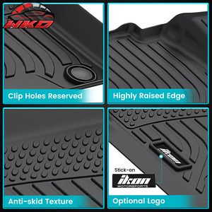 Alfombrillas para Infiniti QX80 2019-2024 / Para Nissan Armada, Asiento Trasero, TPE, Alfombra Moldeada en 3D, Impermeable - Product Image 3