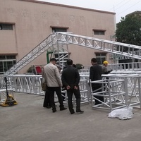 Pilar de Truss Cuadrado de Aluminio, Truss de Aluminio para Podio, para Conciertos y Eventos