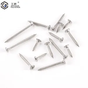 Sujetadores de acero OEM Tornillo de cubierta de acero inoxidable 304 316, tornillos autorroscantes Torx para madera, tornillo de cubierta de