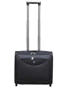 16" Cabin Size Rolling Business Men Flight Bag Carry-<strong>on</strong> Pilot Fabric Travel Suitcase Carry <strong>on</strong> Trolley Luggage <strong>Wheel</strong> <strong>Laptop</strong> <strong>Case</strong> - Product Image 1