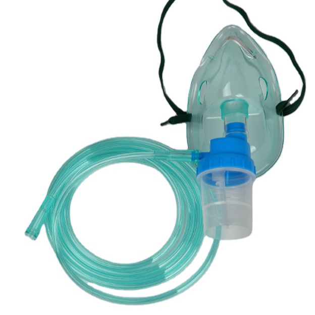 CE0197 ISO13485 onaylı nebulizatör maskesi aerosol aracı ile tüp ...