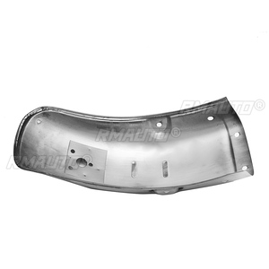 Guardabarros Trasero de Acero Inoxidable para Motocicleta, Guardabarros Antisalpicaduras para Suzuki GN125/GN250 - Product Image 3