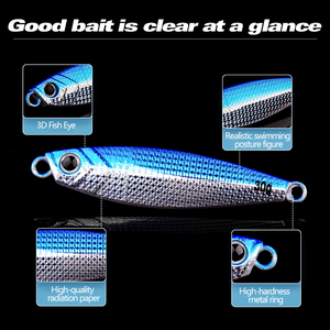 เหยื่อจิ๊กโลหะ MOOKZZ 5g-40g แบบแบน <span class=keywords><strong>ตก</strong></span>ช้า สำหรับตีไกลพิเศษ <span class=keywords><strong>ตก</strong></span><span class=keywords><strong>ปลา</strong></span>ชายฝั่ง ใช้ได้ทั้งน้ำจืดและน้ำเค็ม เหมาะสำหรับตกปลาเพิร์ชและปลากะพง - Product Image 2