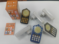 Enceinte Coranique Portable Multicolore SAJADAH ZK60 Pro Zikir Plug avec Prise EU/UK, Son Auto Dua Suran de Haute Qualité et Langue Arabe