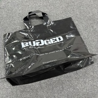 Sacs de courses en plastique personnalisés pour boutique de vêtements, sacs fourre-tout imprimés avec logo, sacs de courses en plastique pour l'épicerie